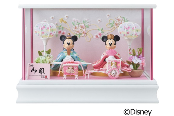 シャディが節句市場に参入、『ディズニーひな人形』を販売 | 通販通信ECMO