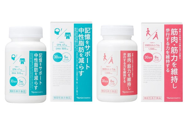 ナリス化粧品、機能性表示食品へのリニューアルで販売数が30％増