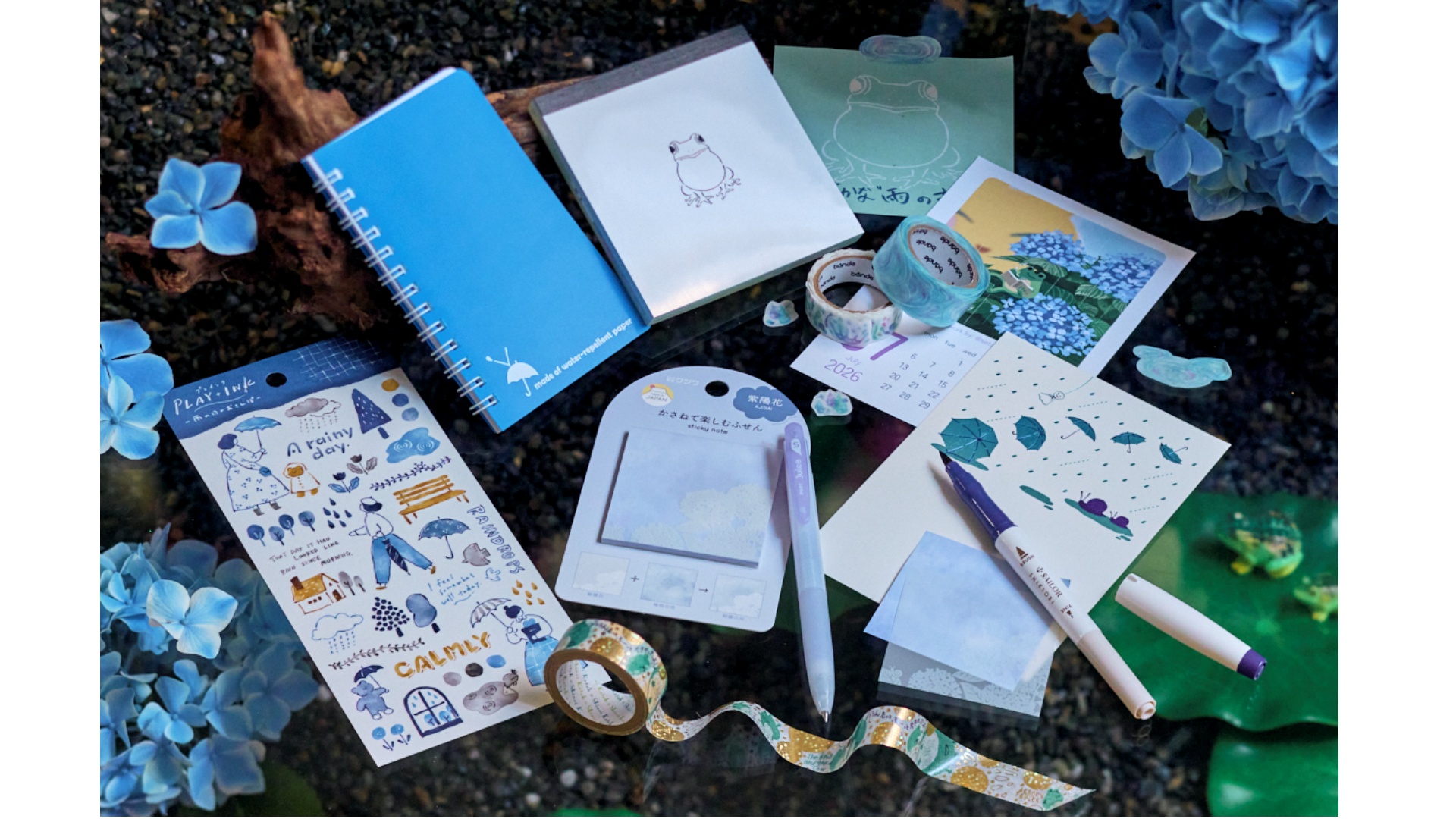 文房具っていいよね　オーダー ZenGroup、海外向け文房具ECでサブスクボックス「静かな雨」を発売