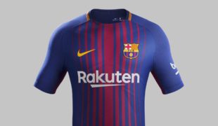 FCバルセロナ 1st team全選手サイン入りユニフォーム　楽天　抽選プレ FCバルセロナ、Rakuten時代が幕開け