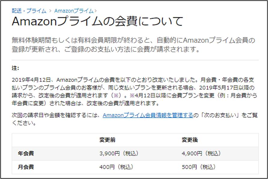 変更 会費 アマゾン プライム Amazonプライム会費の支払いを引き落としから変更する方法